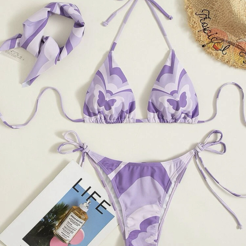 Violet Bikini Set