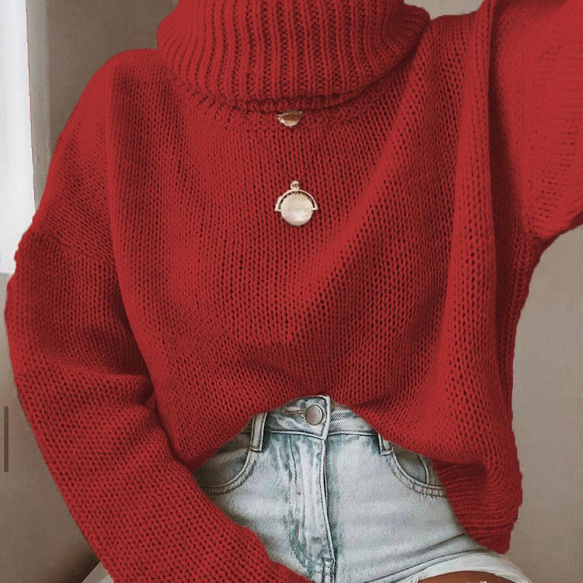 Clara Open Back Knit Top