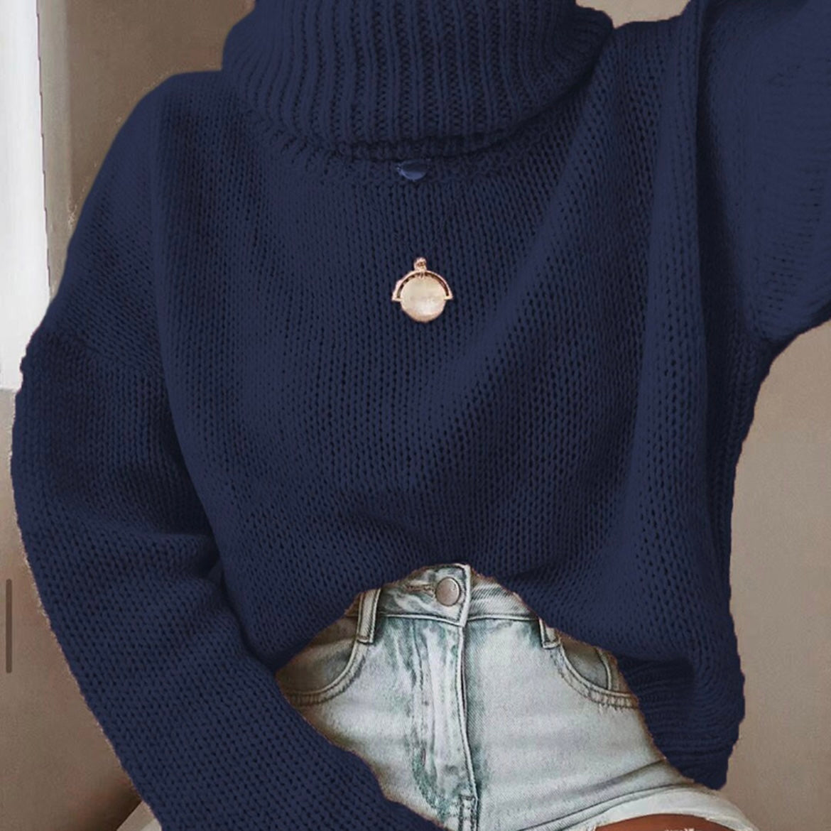 Clara Open Back Knit Top