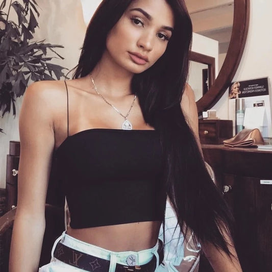 Sleeveless Cami Tube Top