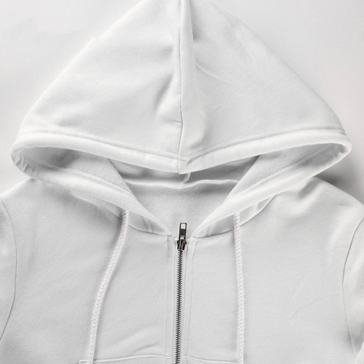 White Hooded Coat