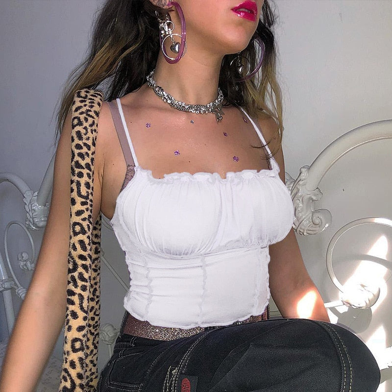Ruffles Tank Top