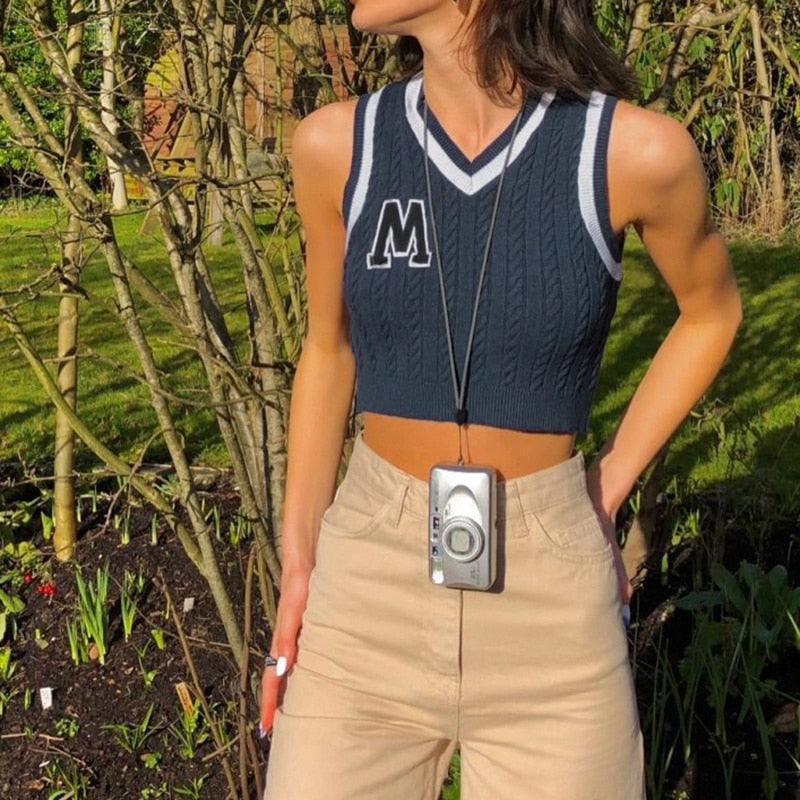 Knitted Tank Sweater
