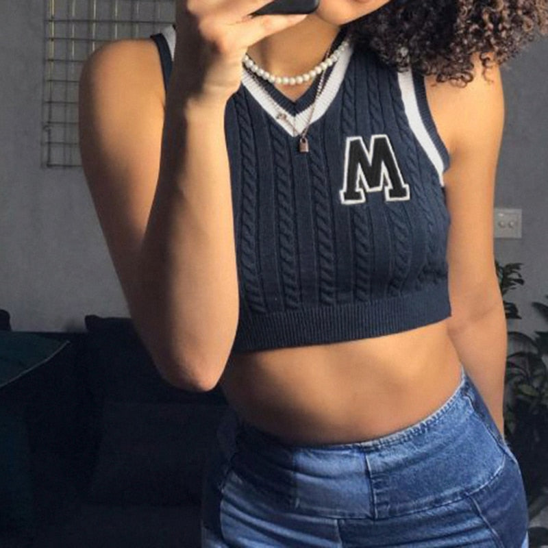 Knitted Tank Sweater