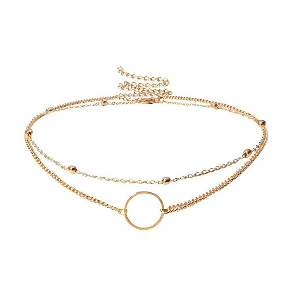 Choker Round Necklace