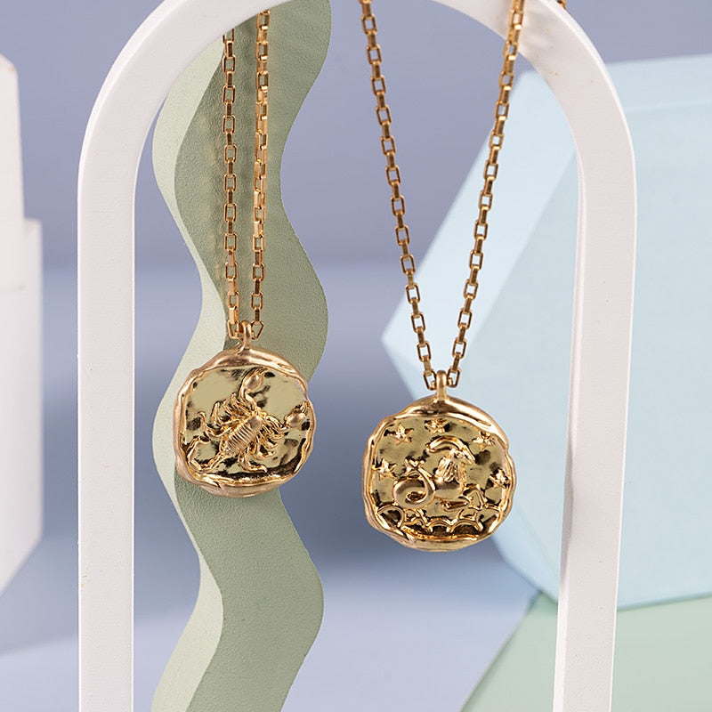 Figaro Chain Constellation Necklaces