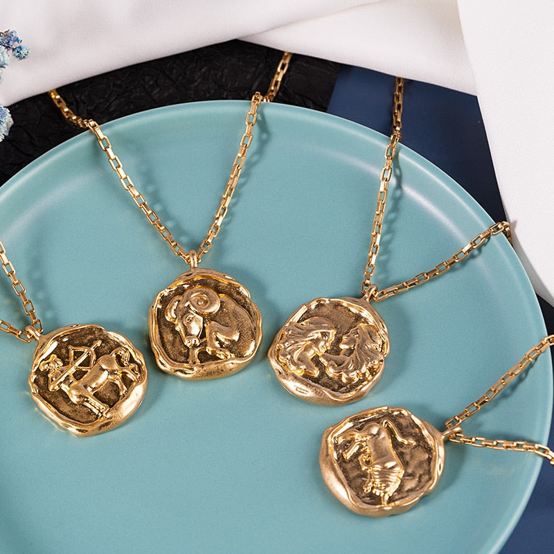 Figaro Chain Constellation Necklaces
