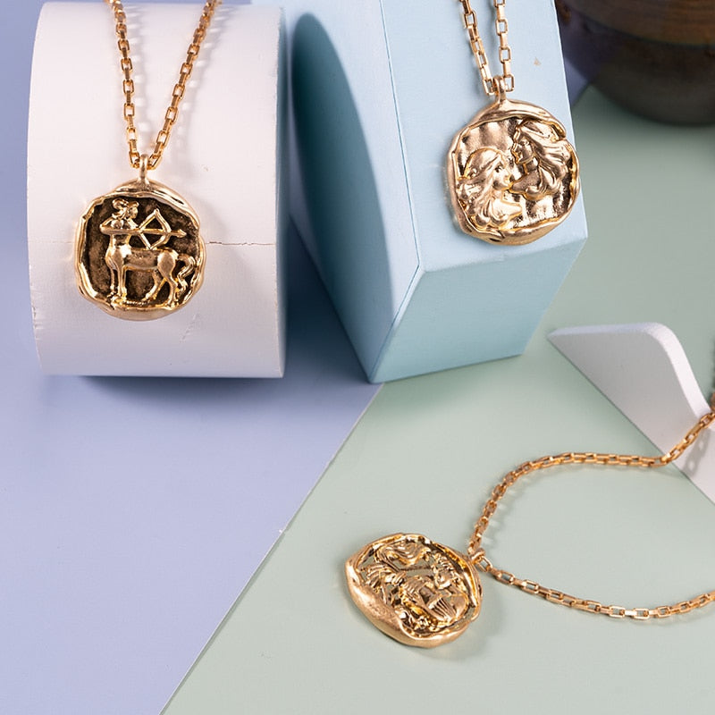 Figaro Chain Constellation Necklaces