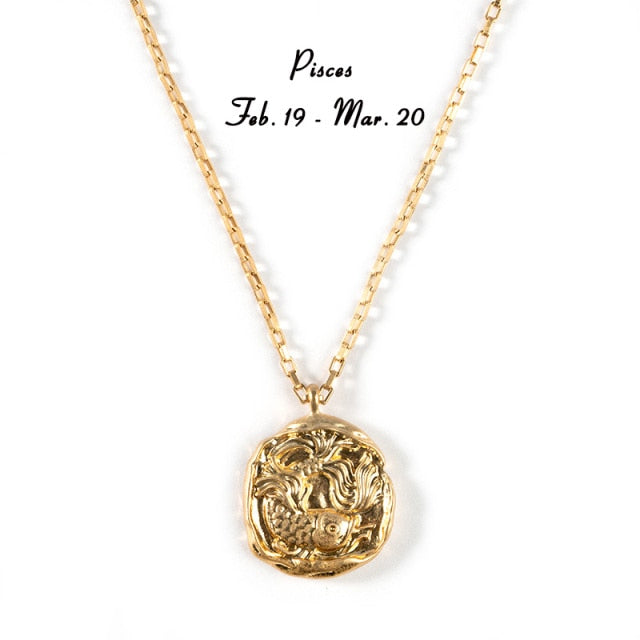 Figaro Chain Constellation Necklaces