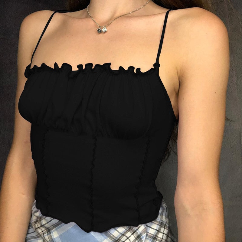 Ruffles Tank Top