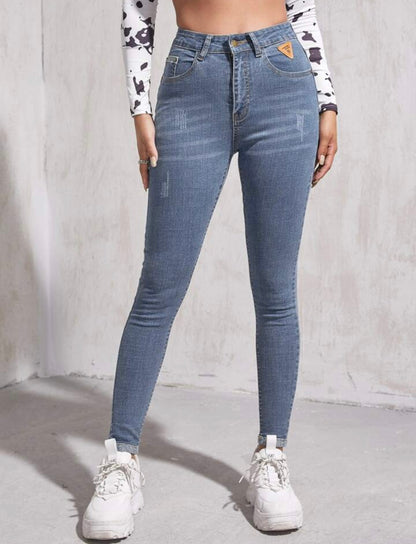 High Waist Skinny Jeans