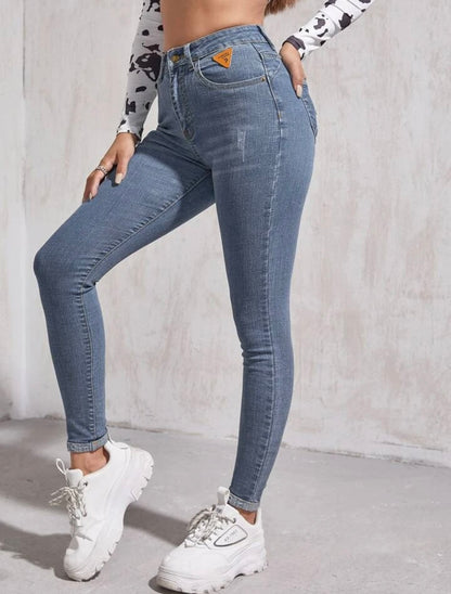 High Waist Skinny Jeans