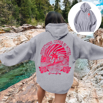 Everything comes in waves Hoodie