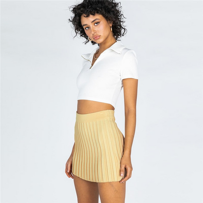 Fashion Pleated Skirt