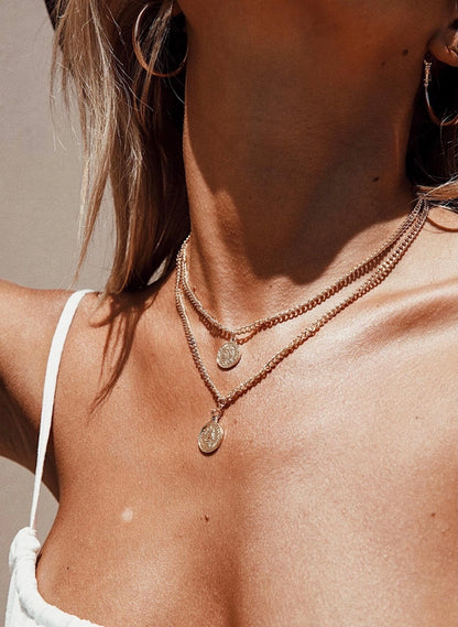 Vintage Coin Necklace