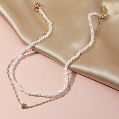 Star Multilayered necklace
