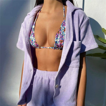 Tammy Lapel Two Pieces Set
