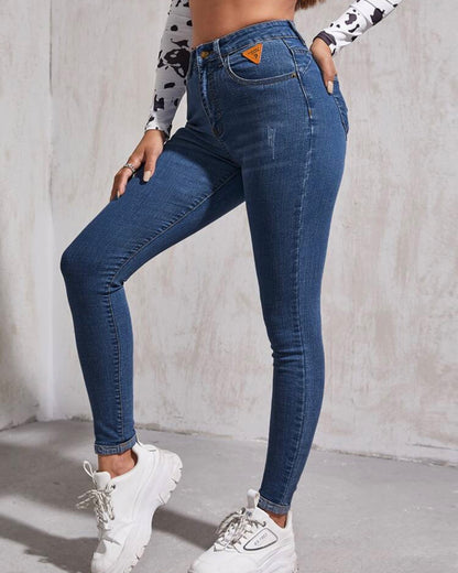 High Waist Skinny Jeans
