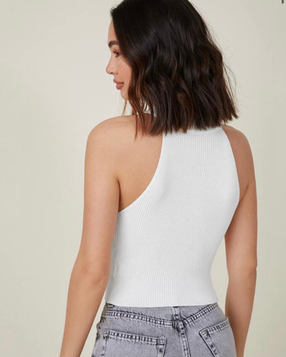 Ribbed knit top