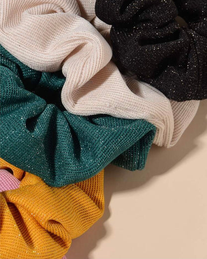 Solid Scrunchie set