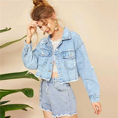 Pockets Denim Jacket