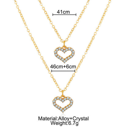 Silvia heart necklace