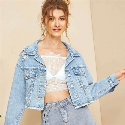Pockets Denim Jacket