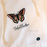 Hollister embroidered hoodie