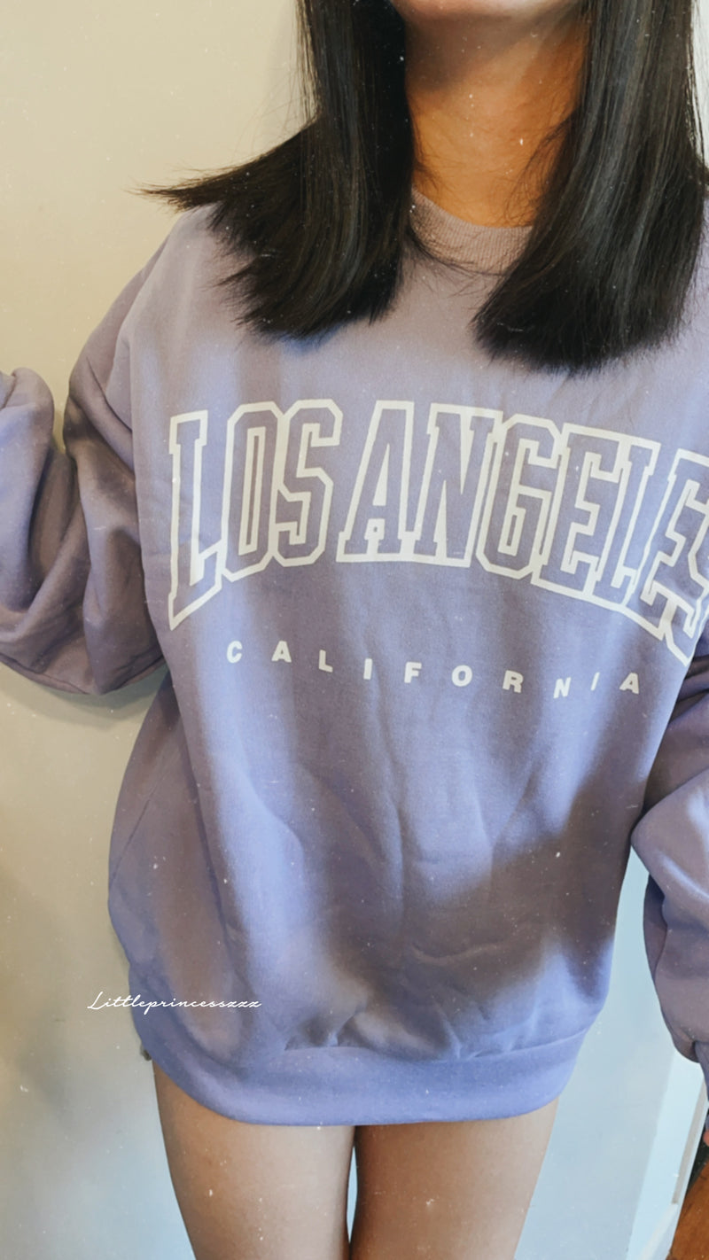 LA Printing Sweatshirt