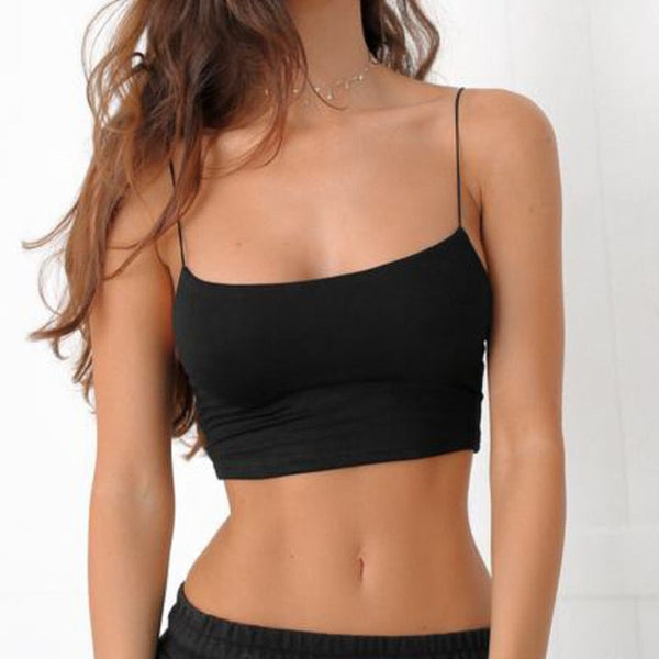 Sleeveless Cropped Top